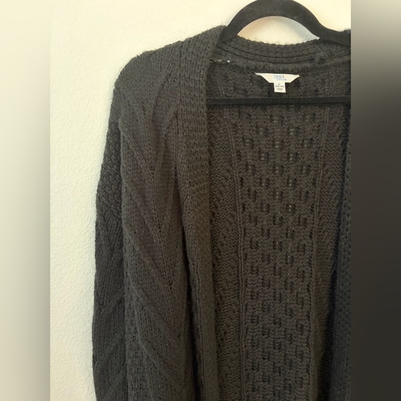 Time and Tru Women’s Open Front Cardigan Sweater Size Large - Picture 4 of 6